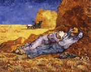 Vincent Van Gogh The Noonday Nap(The Siesta) oil on canvas